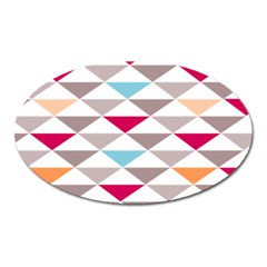 Zappwaits Triangle Oval Magnet by zappwaits