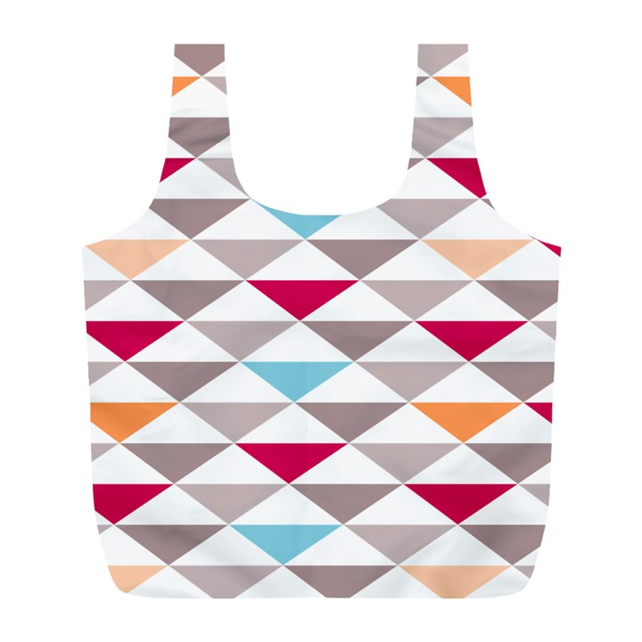 Zappwaits Triangle Full Print Recycle Bag (L)