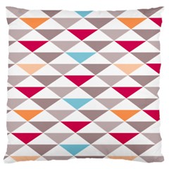 Zappwaits Triangle Standard Flano Cushion Case (two Sides) by zappwaits