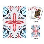 Motif Playing Cards Single Design (Rectangle) Back