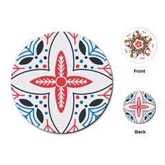 Motif Playing Cards Single Design (round) by Sobalvarro