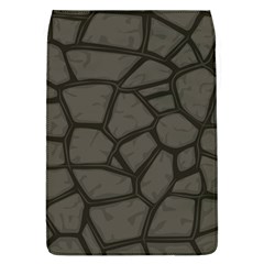 Cartoon Gray Stone Seamless Background Texture Pattern Removable Flap Cover (l) by BangZart