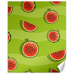 Seamless Background With Watermelon Slices Canvas 16  X 20  by BangZart