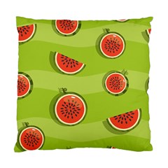 Seamless Background With Watermelon Slices Standard Cushion Case (one Side) by BangZart