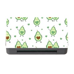 Cute Seamless Pattern With Avocado Lovers Memory Card Reader With Cf by BangZart