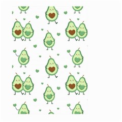 Cute Seamless Pattern With Avocado Lovers Large Garden Flag (two Sides) by BangZart