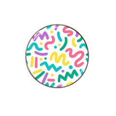 Abstract Pop Art Seamless Pattern Cute Background Memphis Style Hat Clip Ball Marker by BangZart