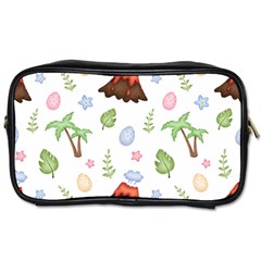 Cute Palm Volcano Seamless Pattern Toiletries Bag (two Sides) by BangZart