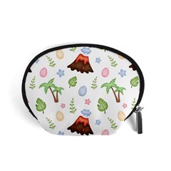 Cute Palm Volcano Seamless Pattern Accessory Pouch (small) by BangZart