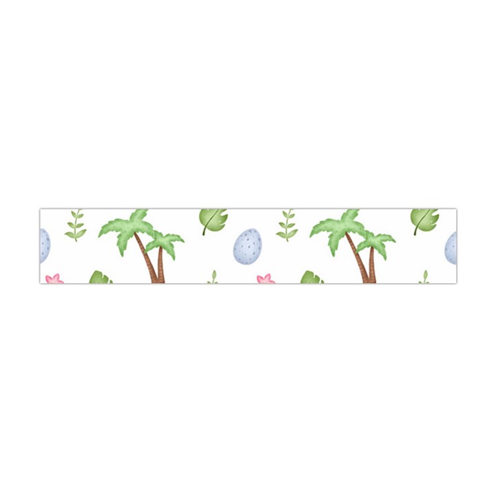 Cute palm volcano seamless pattern Flano Scarf (Mini)