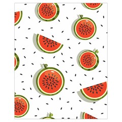 Seamless-background-pattern-with-watermelon-slices Drawstring Bag (small) by BangZart