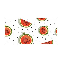 Seamless-background-pattern-with-watermelon-slices Yoga Headband by BangZart