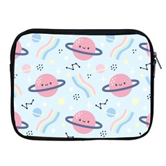 Cute Planet Space Seamless Pattern Background Apple Ipad 2/3/4 Zipper Cases by BangZart