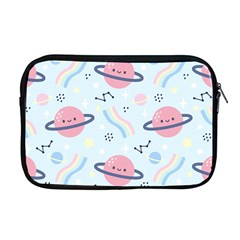 Cute Planet Space Seamless Pattern Background Apple Macbook Pro 17  Zipper Case by BangZart