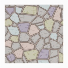 Cartoon Colored Stone Seamless Background Texture Pattern Medium Glasses Cloth by BangZart