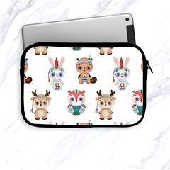 Cute Cartoon Boho Animals Seamless Pattern Apple Ipad Mini Zipper Cases by BangZart