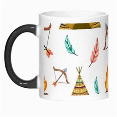 Cute Cartoon Native American Seamless Pattern Morph Mugs by BangZart