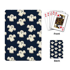 Hand Drawn Ghost Pattern Playing Cards Single Design (rectangle) by BangZart