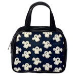 Hand drawn ghost pattern Classic Handbag (One Side) Front