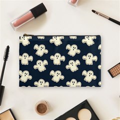 Hand Drawn Ghost Pattern Cosmetic Bag (medium) by BangZart