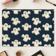 Hand Drawn Ghost Pattern Cosmetic Bag (xxxl) by BangZart