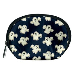 Hand Drawn Ghost Pattern Accessory Pouch (medium) by BangZart