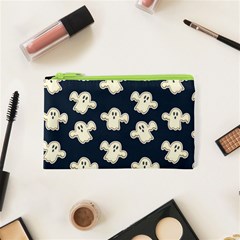 Hand Drawn Ghost Pattern Cosmetic Bag (xs) by BangZart