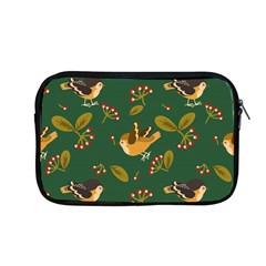 Cute Seamless Pattern Bird With Berries Leaves Apple Macbook Pro 13  Zipper Case by BangZart