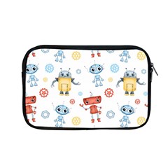 Cute Cartoon Robots Seamless Pattern Apple Macbook Pro 13  Zipper Case by BangZart