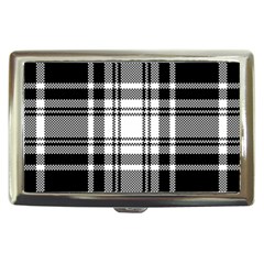 Pixel Background Design Modern Seamless Pattern Plaid Square Texture Fabric Tartan Scottish Textile Cigarette Money Case by BangZart