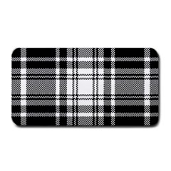 Pixel Background Design Modern Seamless Pattern Plaid Square Texture Fabric Tartan Scottish Textile Medium Bar Mats by BangZart