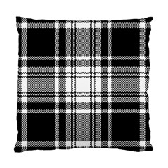 Pixel Background Design Modern Seamless Pattern Plaid Square Texture Fabric Tartan Scottish Textile Standard Cushion Case (two Sides) by BangZart