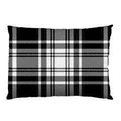 Pixel Background Design Modern Seamless Pattern Plaid Square Texture Fabric Tartan Scottish Textile Pillow Case (two Sides) by BangZart