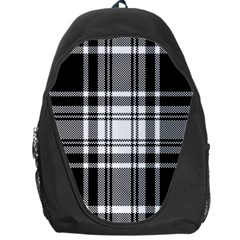 Pixel Background Design Modern Seamless Pattern Plaid Square Texture Fabric Tartan Scottish Textile Backpack Bag by BangZart