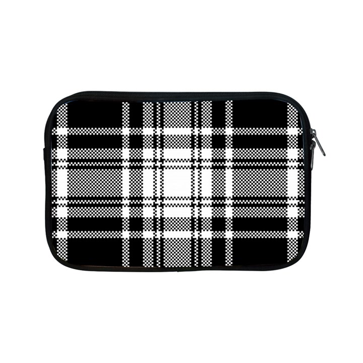 Pixel background design modern seamless pattern plaid square texture fabric tartan scottish textile Apple iPad Mini Zipper Cases