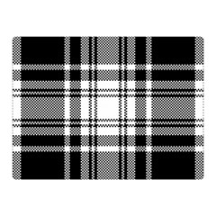 Pixel Background Design Modern Seamless Pattern Plaid Square Texture Fabric Tartan Scottish Textile Double Sided Flano Blanket (mini)  by BangZart