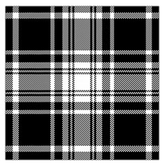 Pixel Background Design Modern Seamless Pattern Plaid Square Texture Fabric Tartan Scottish Textile Large Satin Scarf (square) by BangZart