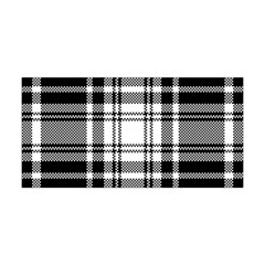 Pixel Background Design Modern Seamless Pattern Plaid Square Texture Fabric Tartan Scottish Textile Yoga Headband by BangZart