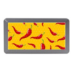 Chili Vegetable Pattern Background Memory Card Reader (mini)