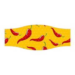 Chili Vegetable Pattern Background Stretchable Headband by BangZart