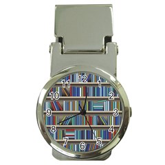 Bookshelf Money Clip Watches by BangZart