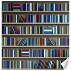 Bookshelf Canvas 20  X 20  by BangZart