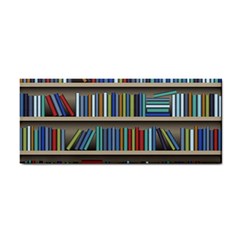 Bookshelf Hand Towel by BangZart