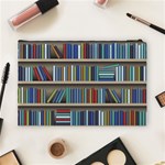 Bookshelf Cosmetic Bag (Large) Back