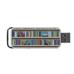 Bookshelf Portable Usb Flash (one Side) by BangZart