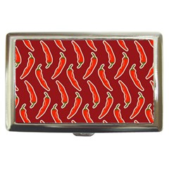 Chili Pattern Red Cigarette Money Case by BangZart