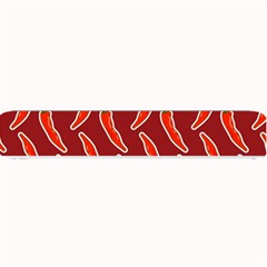 Chili Pattern Red Small Bar Mats by BangZart