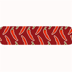 Chili Pattern Red Large Bar Mats by BangZart