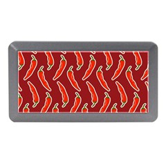 Chili Pattern Red Memory Card Reader (mini) by BangZart