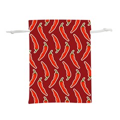 Chili Pattern Red Lightweight Drawstring Pouch (s) by BangZart